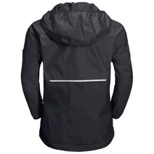 Jack Wolfskin Regenjacke Rainy (wind- und wasserdicht) phantomgrau Kinder